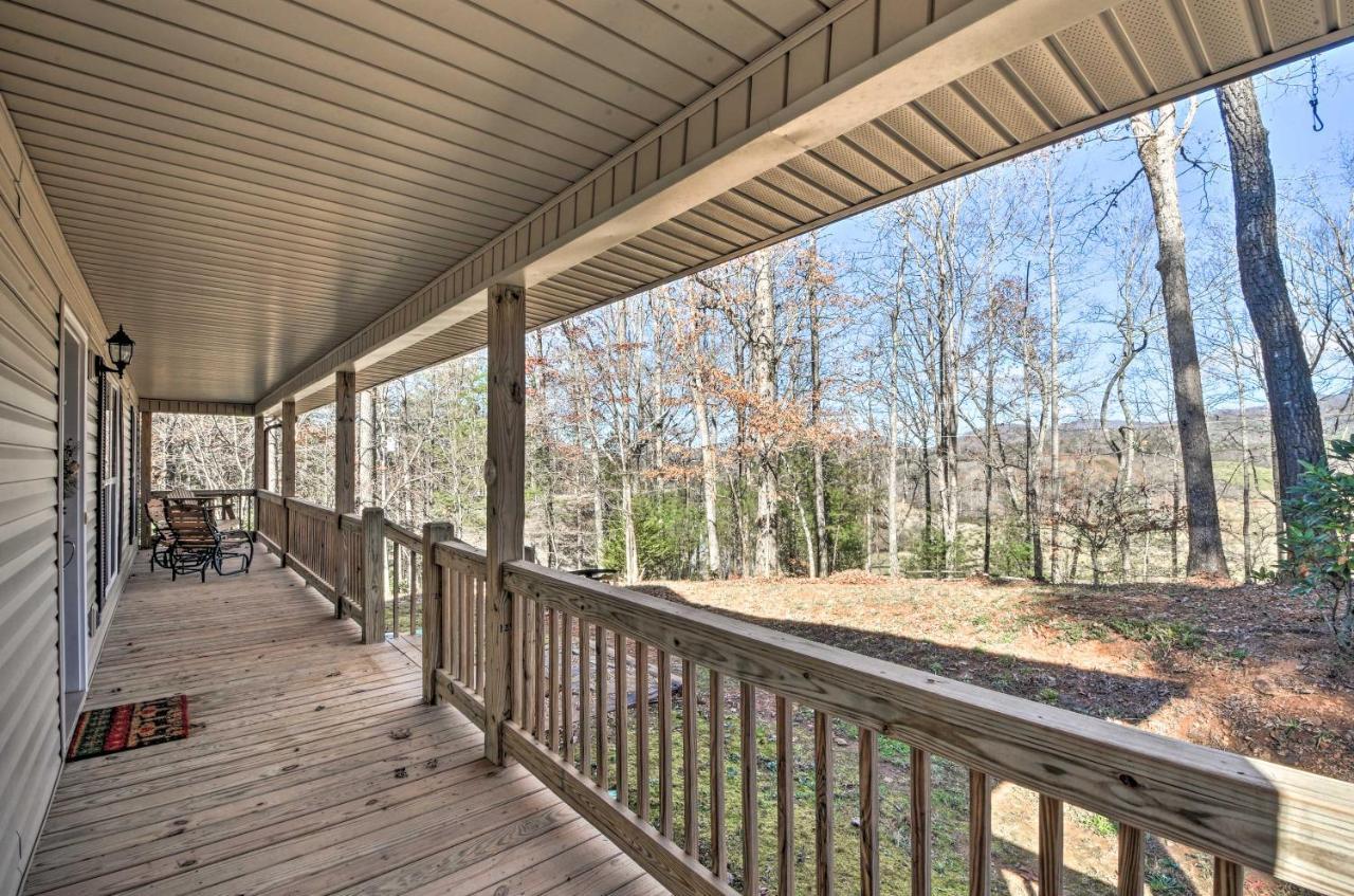Blairsville Home With Deck And Stunning Mountain Views Hood Εξωτερικό φωτογραφία